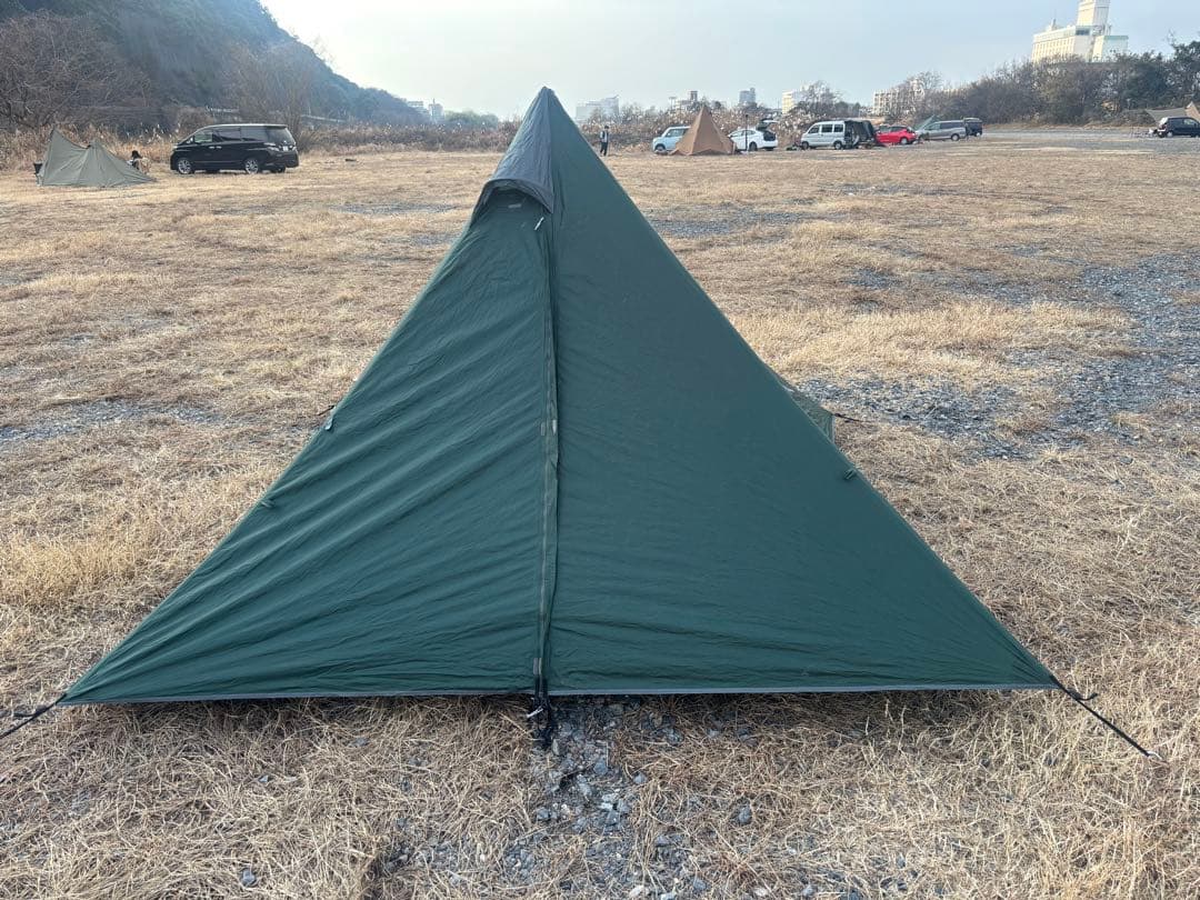 【テント】パンダライト、フットプリント２個付き（フル&ハーフ）