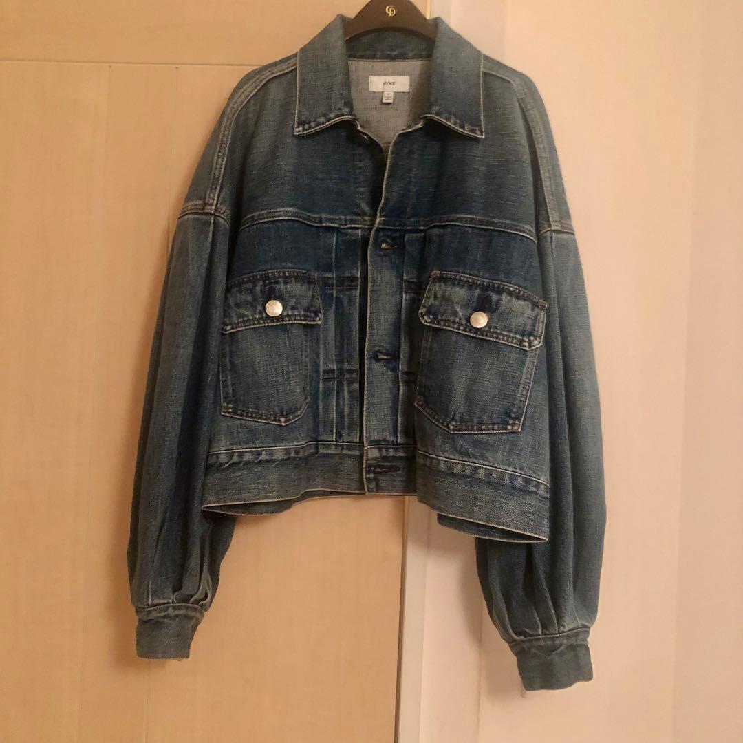 ジャケット・アウター HYKE BALOON SLEEVE DENIM JACKET 1