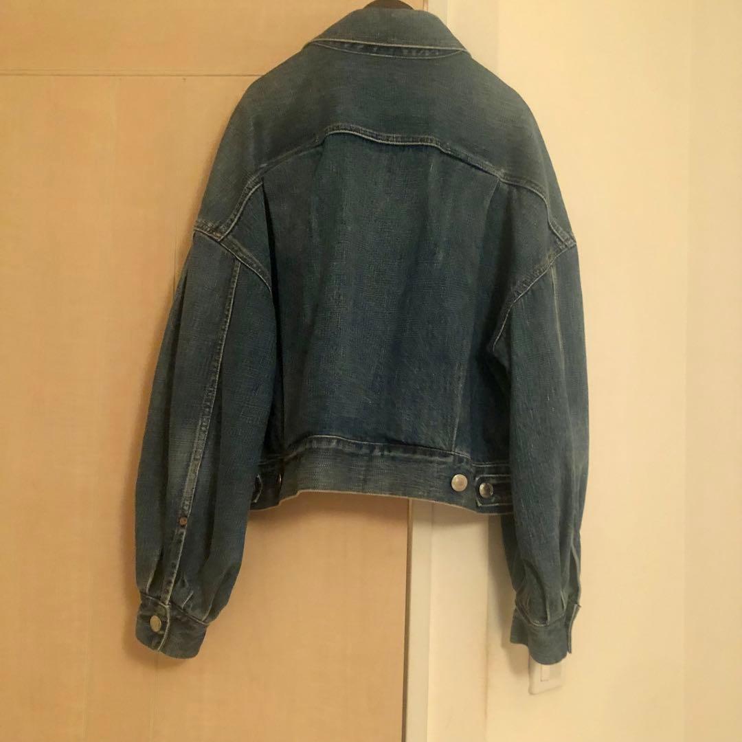 ジャケット・アウター HYKE BALOON SLEEVE DENIM JACKET 1