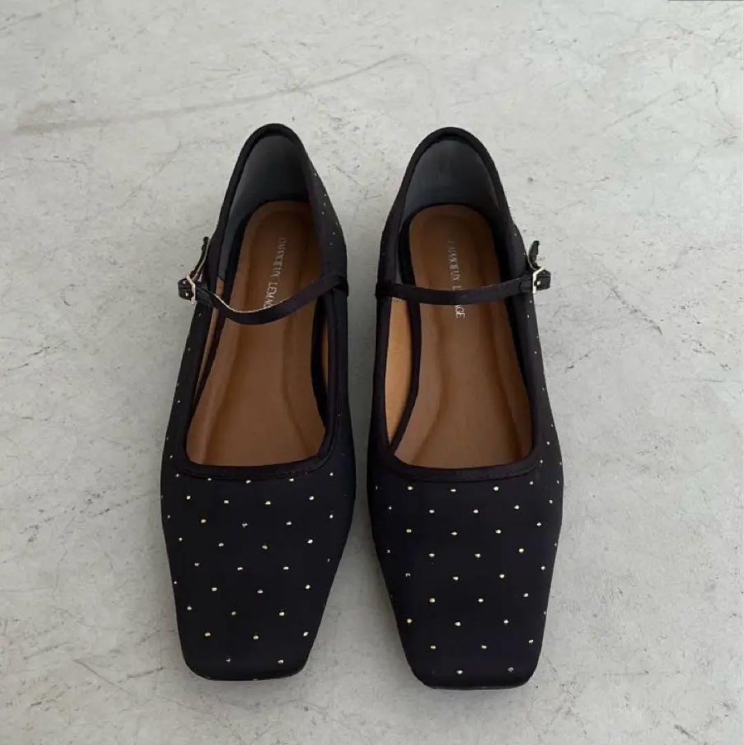 CAPRICIEUX LE'MAGEカプリシュレマージュ ドットフラットシューズ