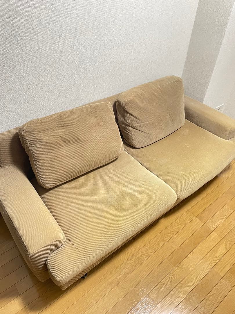 unico GREIG カバーリングソファ 3シーター