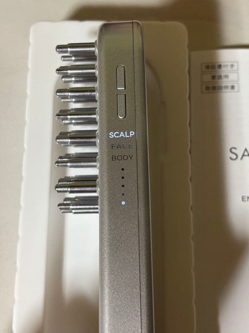 SALONIA サロニア EMS リフトブラシ 電気ブラシ 美顔器 頭皮ブラシ
