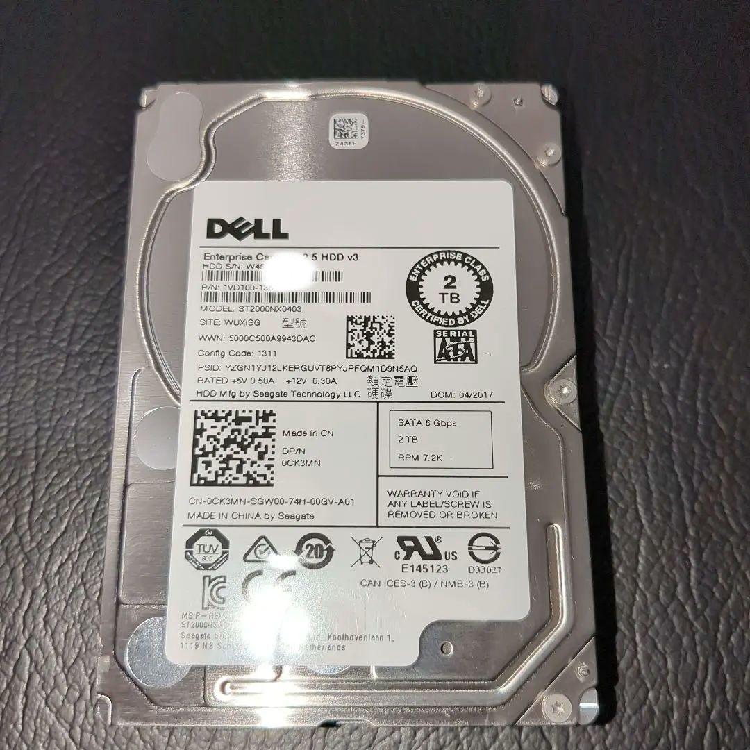 大容量2.5インチ2TB HDD！SEAGATE ST2000NX0403