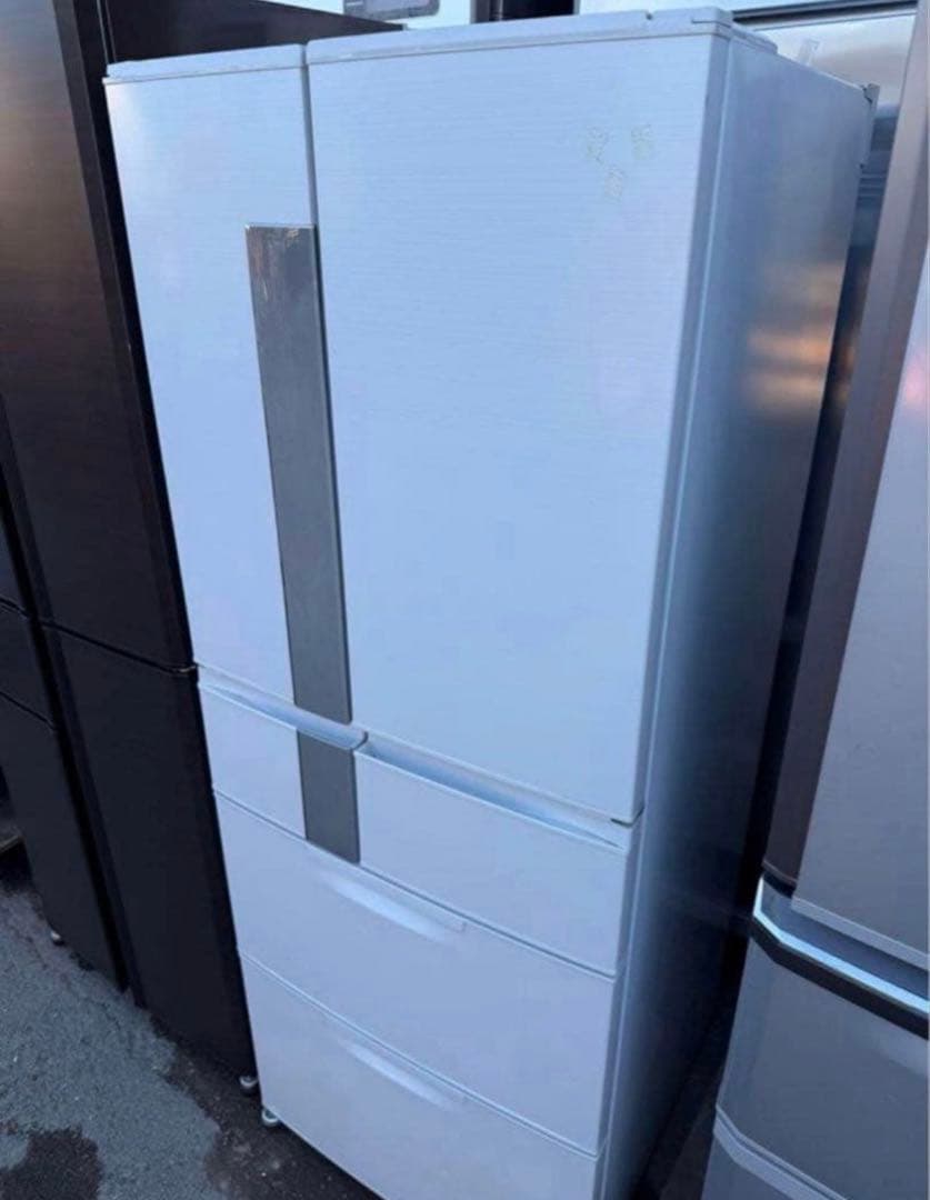 2014年式 470L MITSUBISHI 冷蔵庫 MR-JX48LX-W1