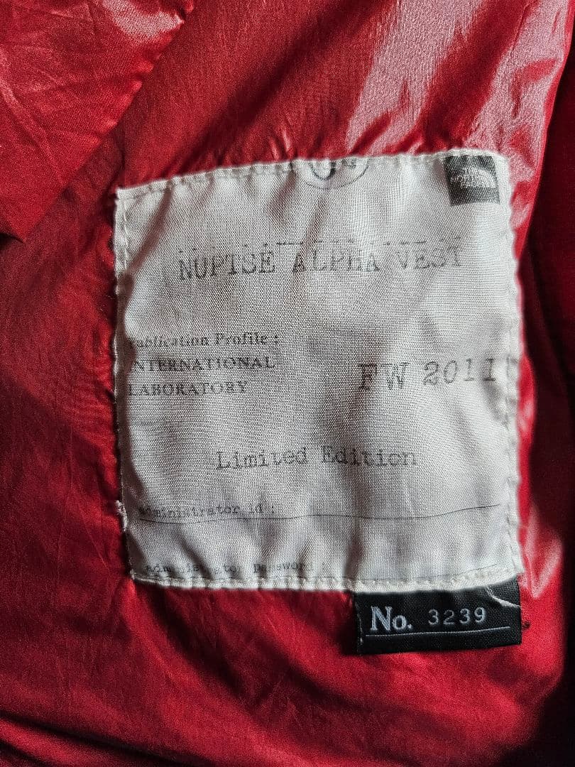 マ*ル様 THE NORTH FACE ダウンベスト 限定 リミテッド ヌプシ