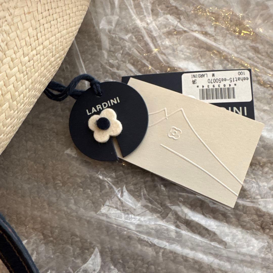 未使用　LARDINI パナマハット　M 57cm