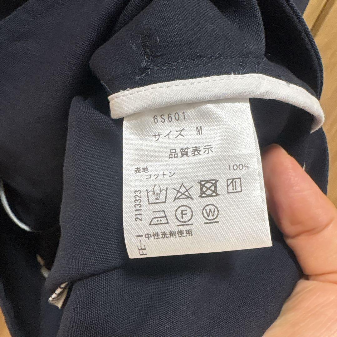 seven ten セブンテン スカラップベスト ネイビー Mサイズ