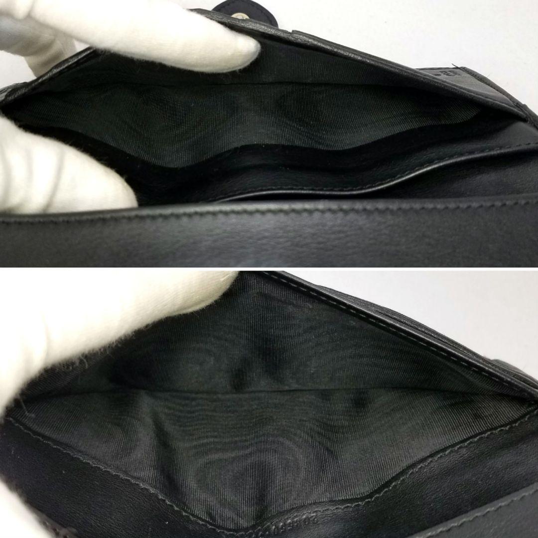 GUCCI グッチ GGキャンバス ブラック 黒 長財布 ラブリーハート金具