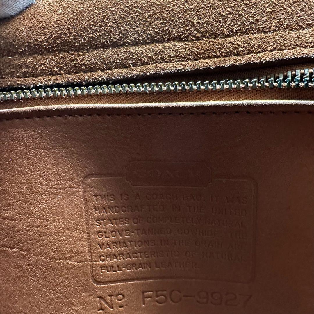 COACH オールドコーチ ターンロック ハンドバッグ 2way