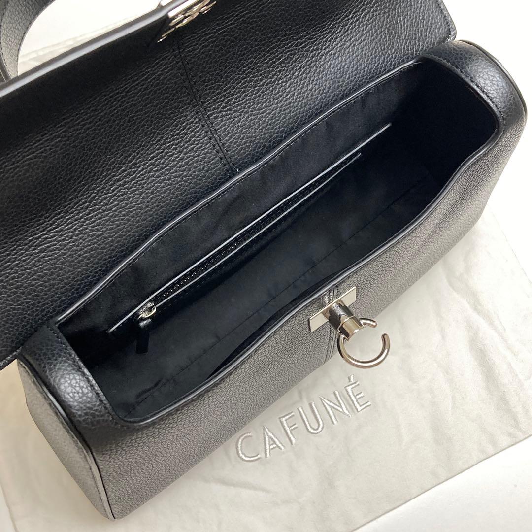 あ*お様 ❤️極美品❤️CAFUNE STANCE BAG BLACK(TEXT