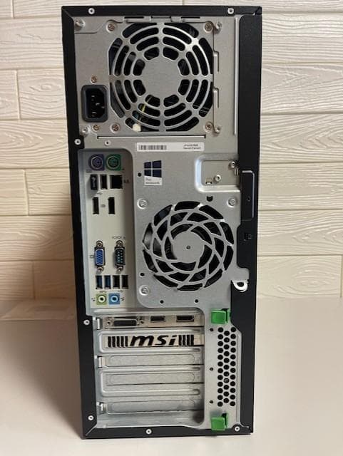 HP Core-i7/メモリ16GB/SSD240GB/RX560 4GBグラボ