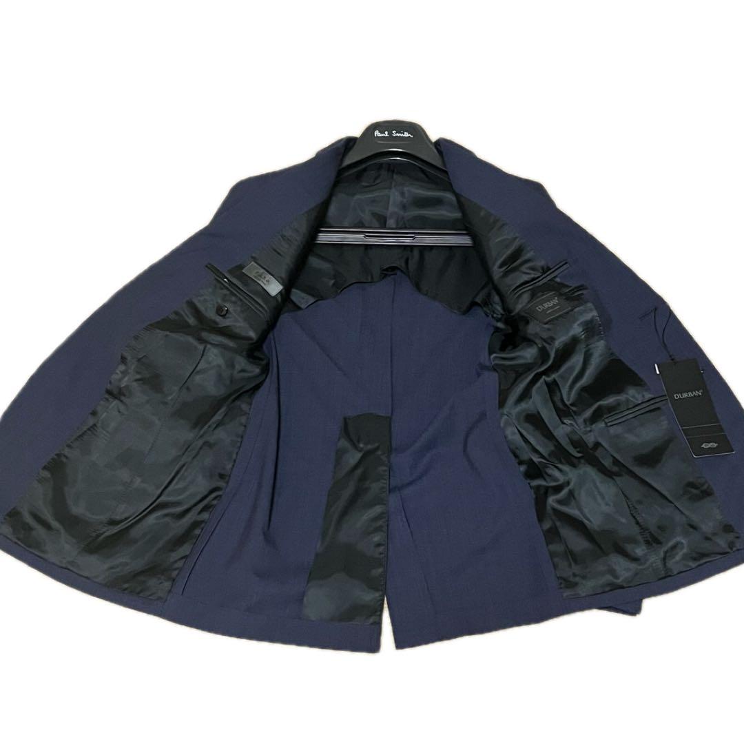 ✨未使用✨タグ付き✨最高級✨ダーバンRASOスーツ A3 ネイビー ネクタイ付き