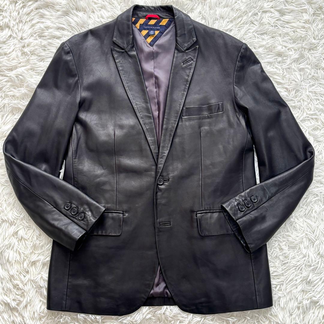 pippi さん専用Lサイズ相当 ラムレザー羊革 トミーヒルフィガー テーラード