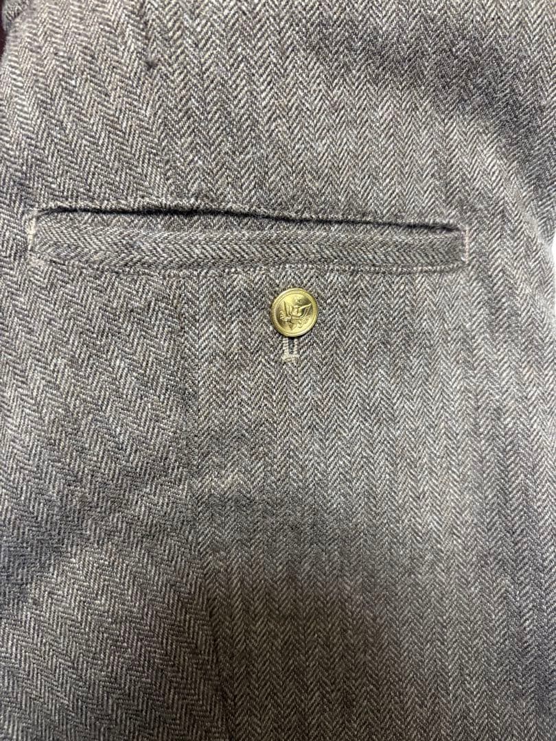 パンツ MASU 22AW CENTER SEAM TROUSERS(MOCHA)