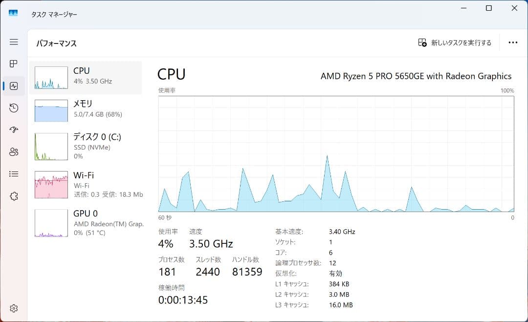 Lenovo ThinkCentre M75q Gen 2 ミニPC