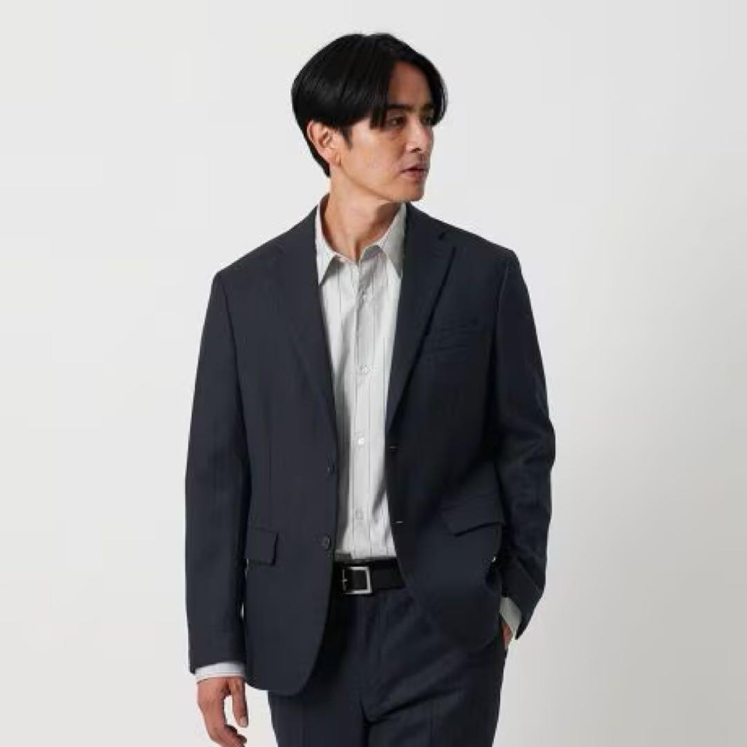 BEAUTY&YOUTH ストレッチ サキソニー 2B セットアップ