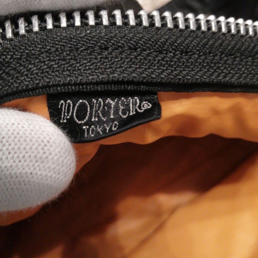 【美品】PORTER ポーター タンカー ミニボストンバッグ 黒 ナイロン バッ