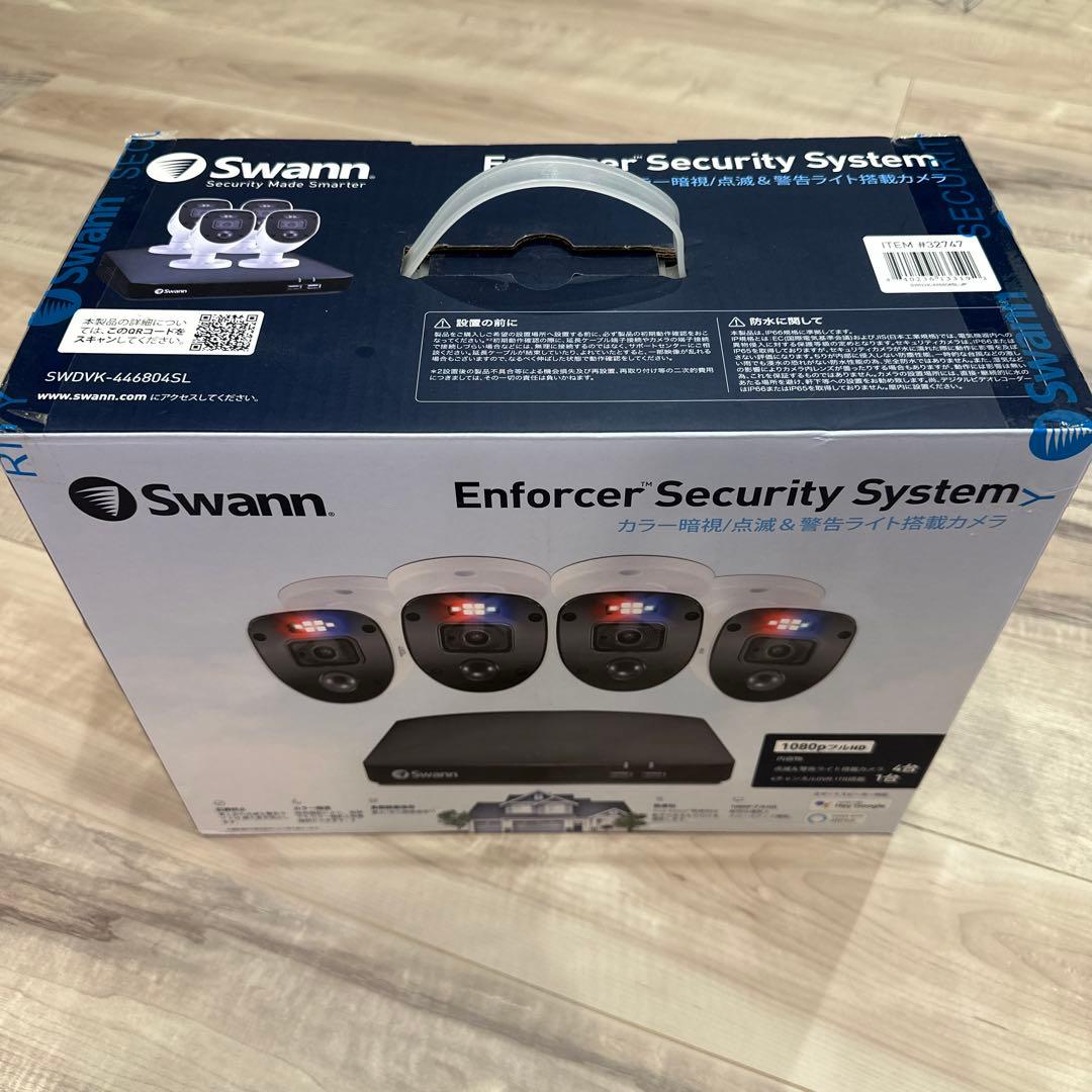 新品　Swann Enforcer Security System 4台カメラ