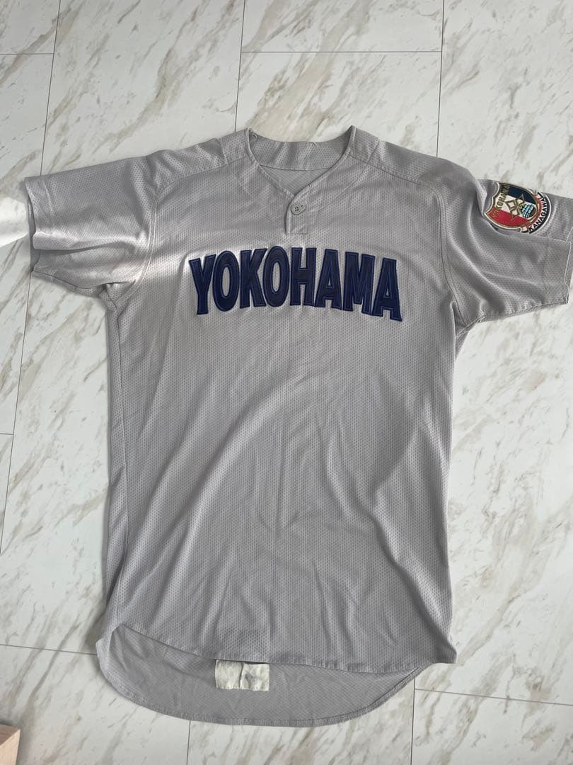 横浜高校　ユニフォーム　YOKOHAMAグレー メッシュユニフォーム