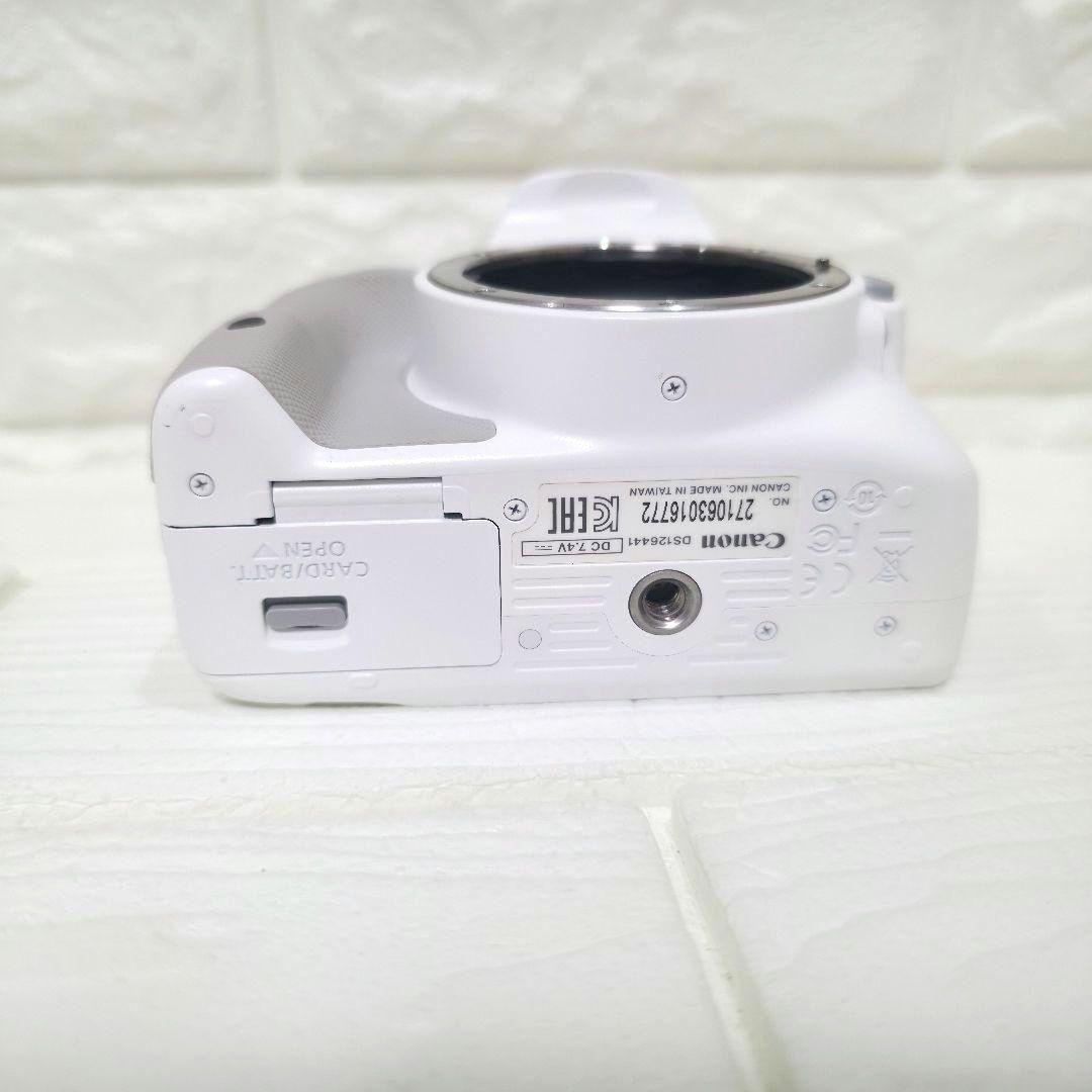 343美品】Canon kiss X7 ダブルレンズキット　レンズ×2　キャノン