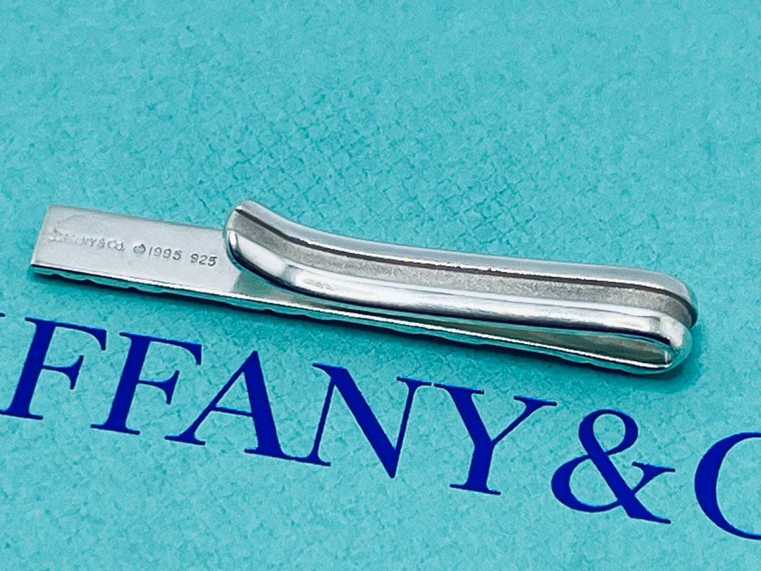 c876 美品　ティファニー　アトラス　1995 ネクタイピン　シルバー　925