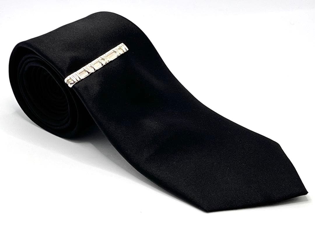 c876 美品　ティファニー　アトラス　1995 ネクタイピン　シルバー　925