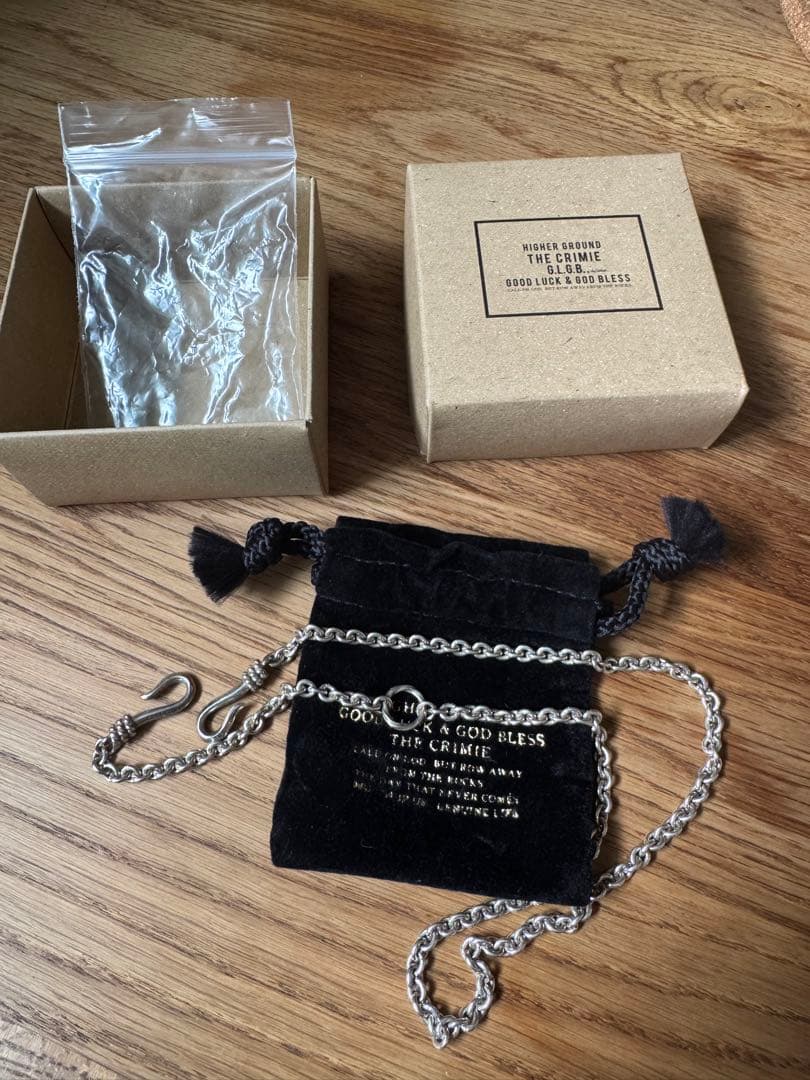 小物 CRIMIE wallet chain necklace silver925