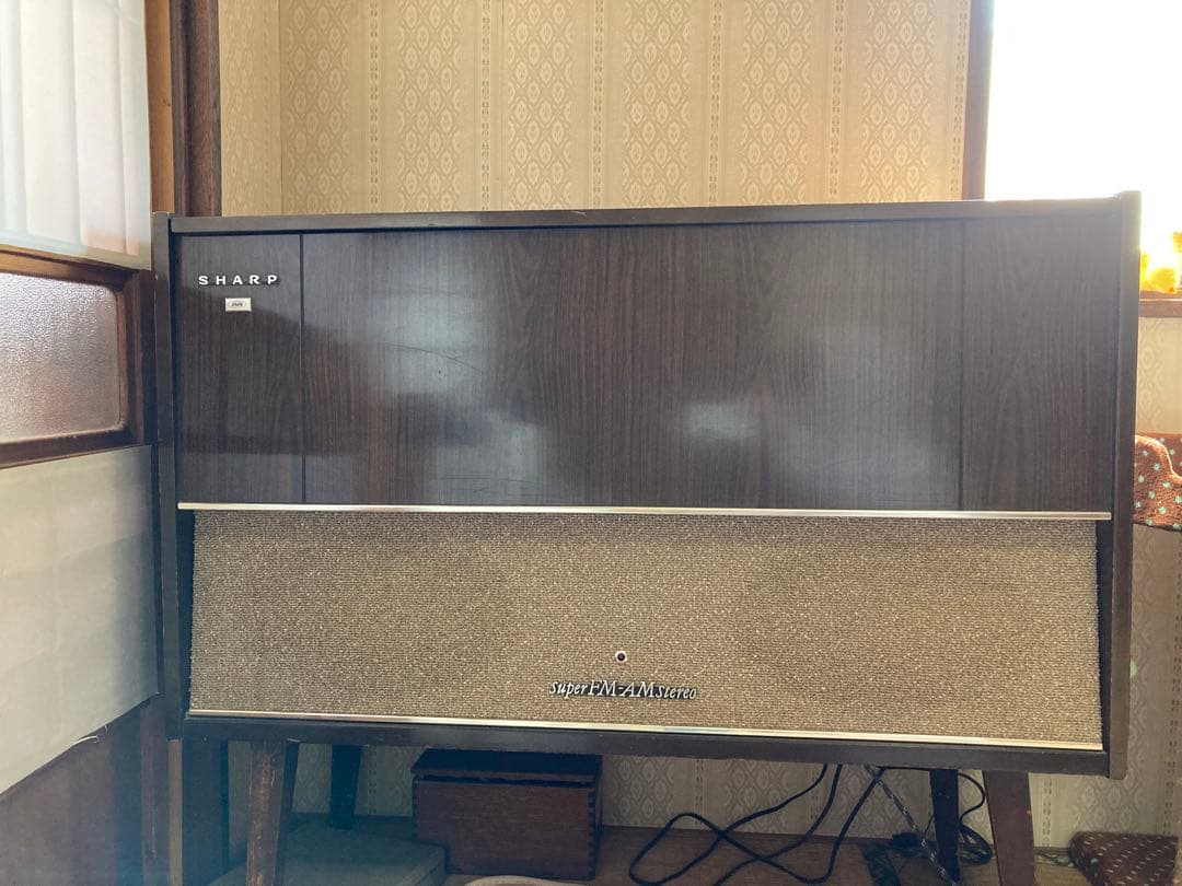 シャープ　ステレオ　レコード機器　アンティーク