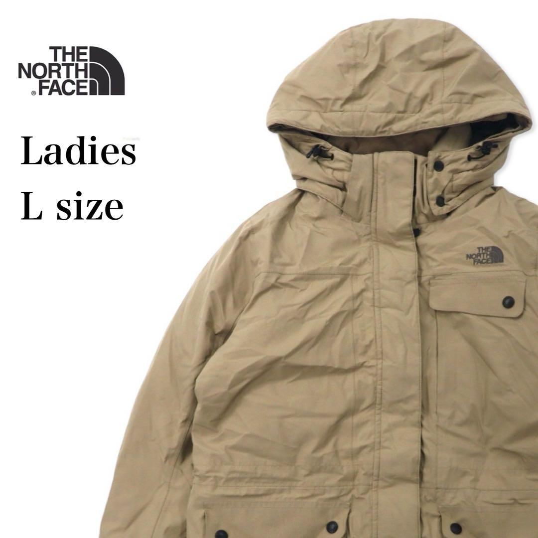 ノースフェイス　マクマードパーカー　ダウンジャケット　レディース　L ベージュ