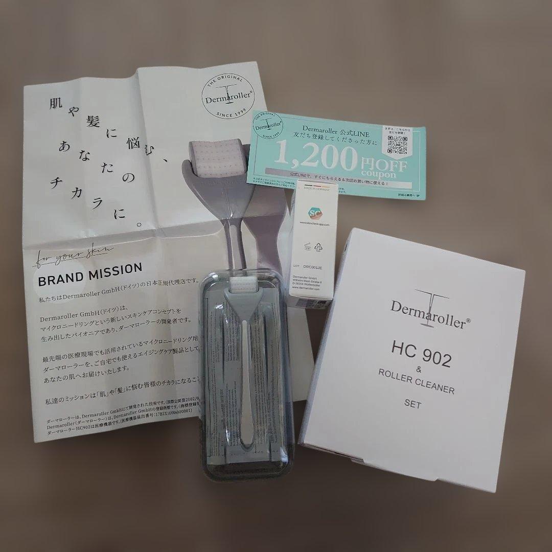 Dermaroller HC 902 & ローラークリーナーセット