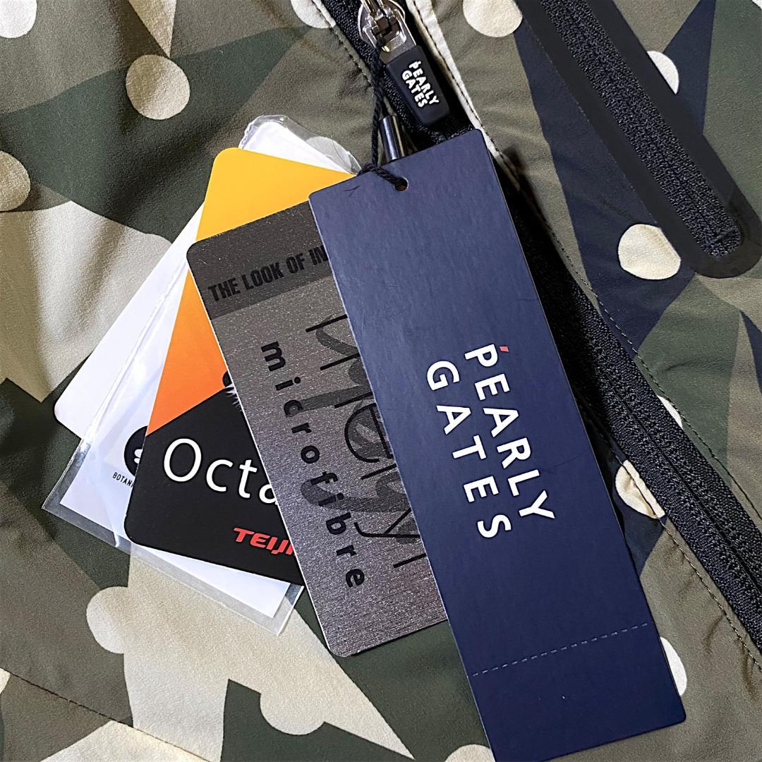 0 パーリーゲイツ 定価5.9万 ビッグロゴ ロングジャケット カモドット