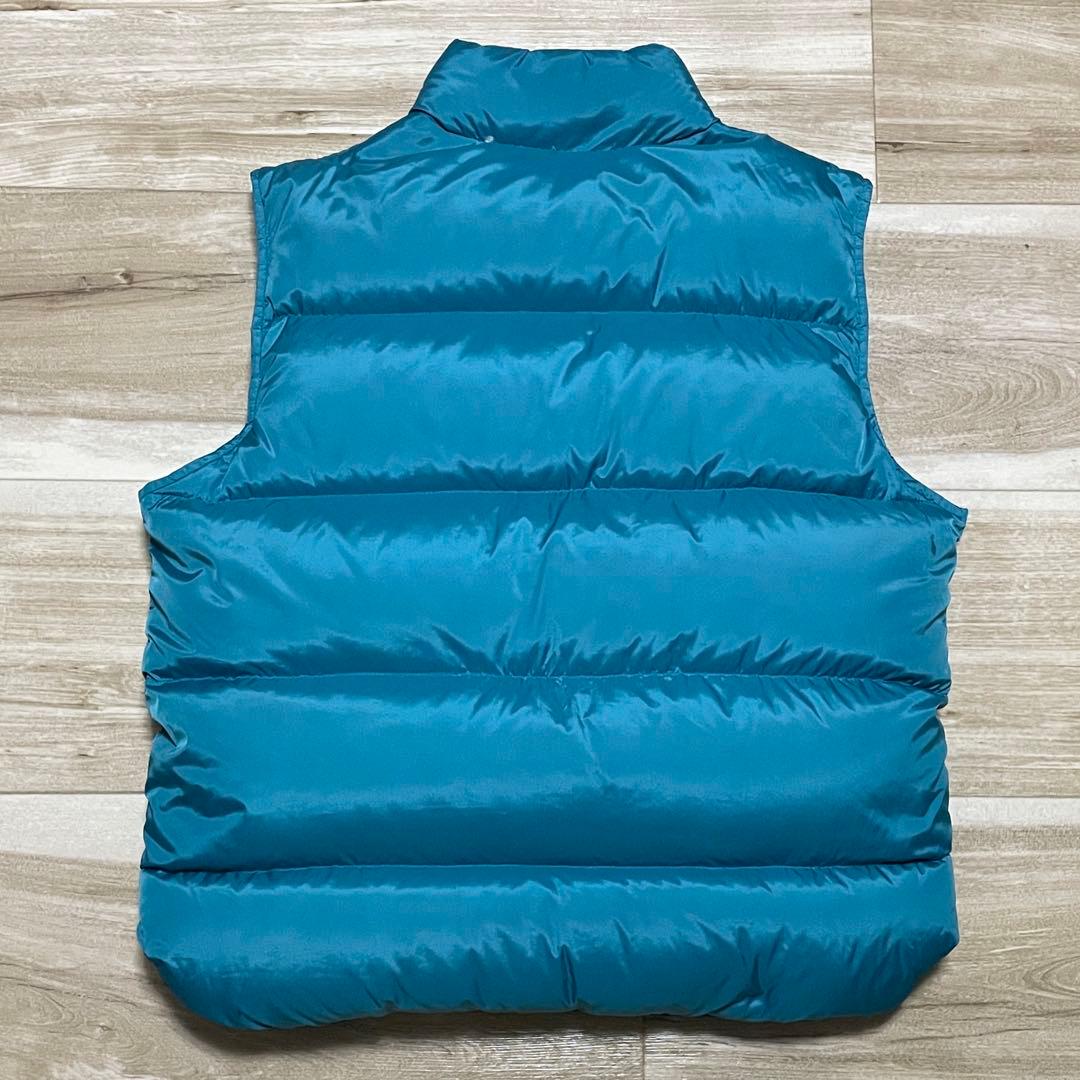 80s 90s L.L.Bean ダウン ベスト 水色 レアカラー メンズ