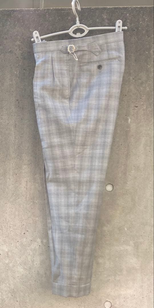 新品BEAMS カスタムテーラーパンツ　グルカ　ベルトレス