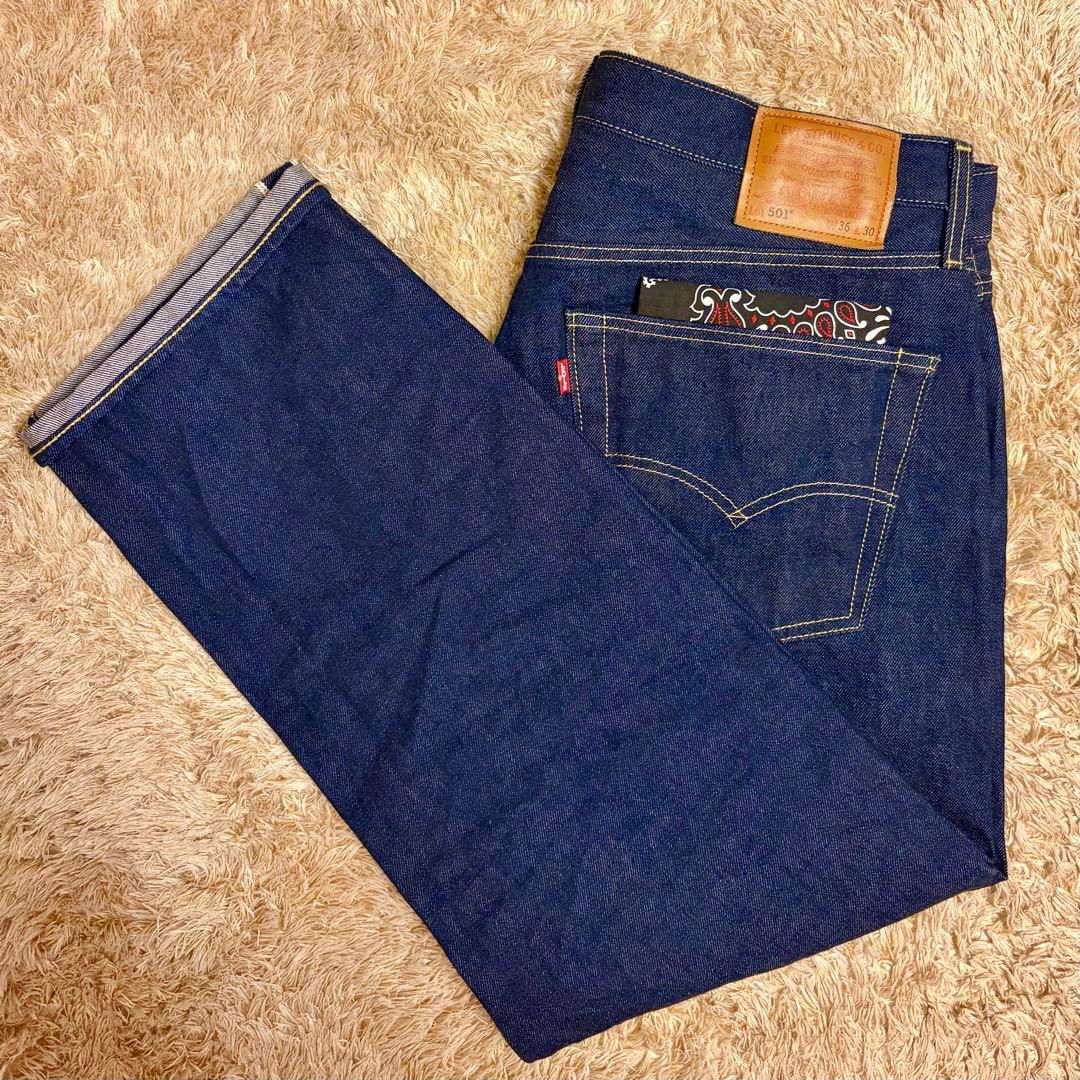 【バンダナ付き】リーバイス Levi's 別注 501 W36 L30