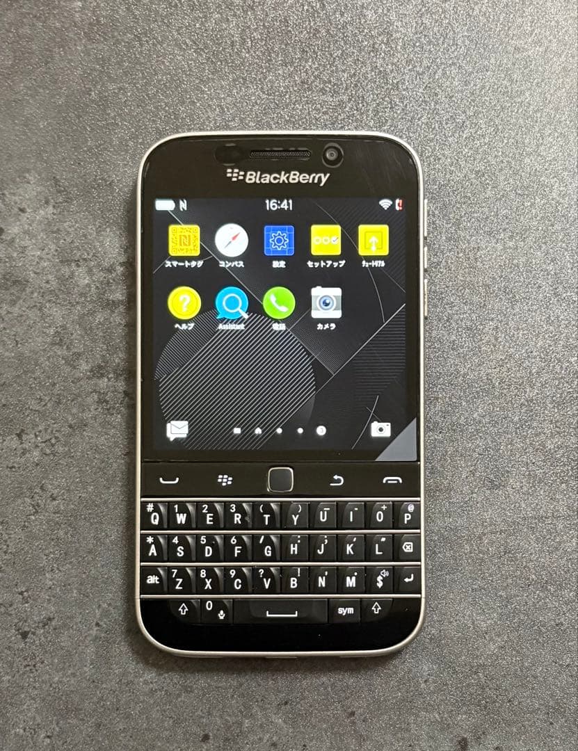 ブラックベリー クラシック BlackBerry Classic Q20 黒