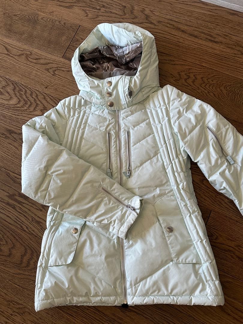 【BURTON バートン】レディース スノーボードウェア 上下セット M