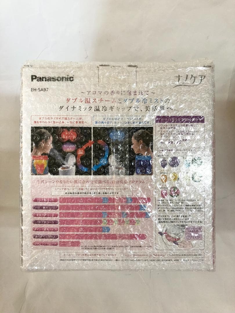 パナソニック　スチーマー　ナノケア　W温冷エステ　EH-SA97　120811