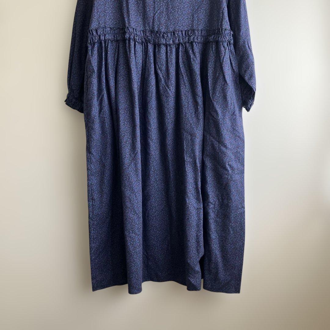 ツハル 【LIBERTY】PENNY柄ウエストフリルワンピース 新品未使用