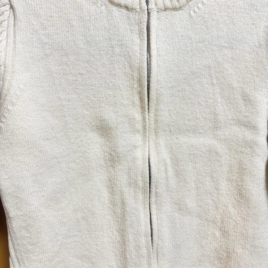 Cruciani クルチアーニ ウール　ジップ アップ ニット　ドライバーズ