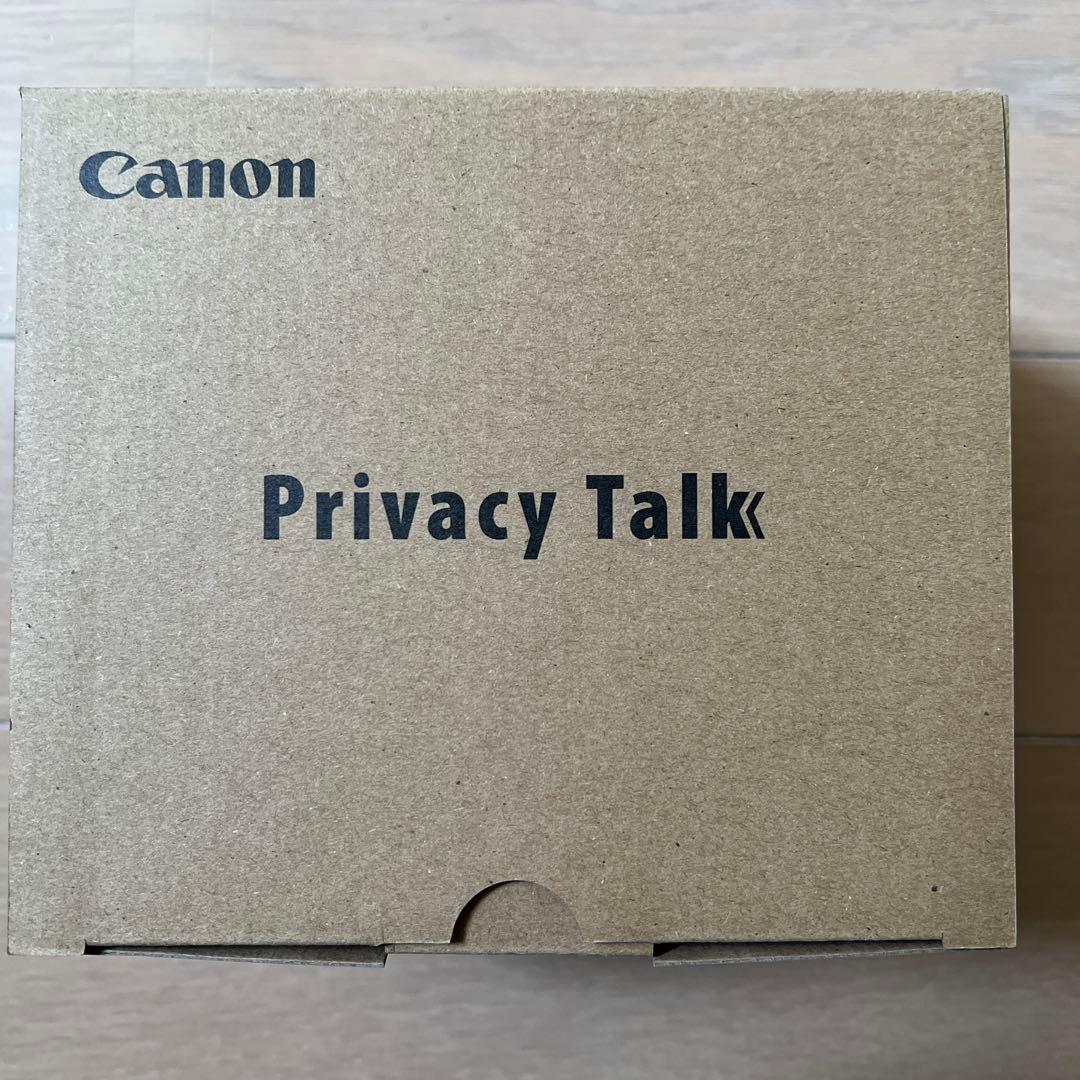 【新品未開封】MD-100-GY CANON Privacy Talk