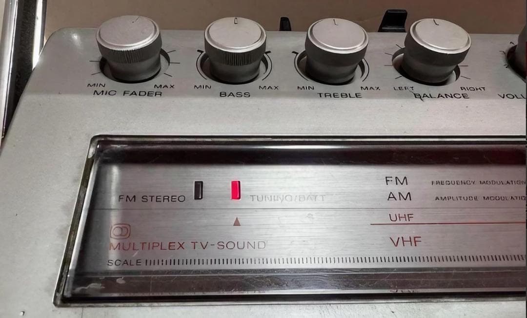 希少 動作良好 SONYラジカセ、ZILBAP、CFS−V1