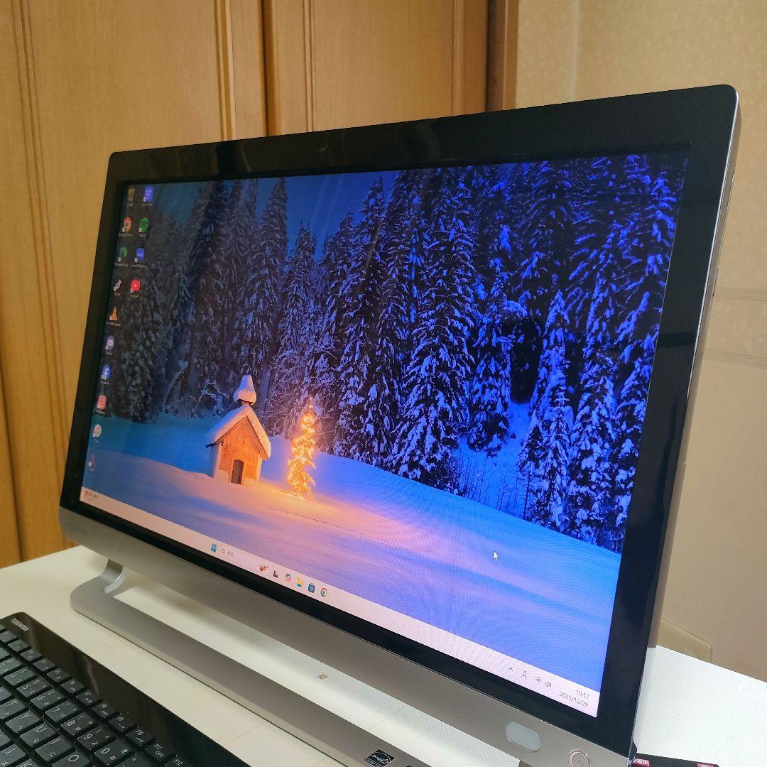東芝 REGZA PC Core i7／Win11／Office2024／SSD