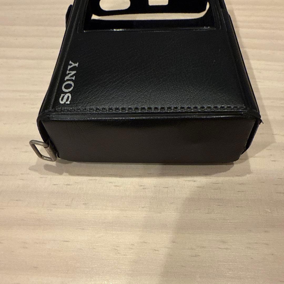 【希少】ソニー カセットテーププレーヤー ウォークマン WM-D3 革ケース付