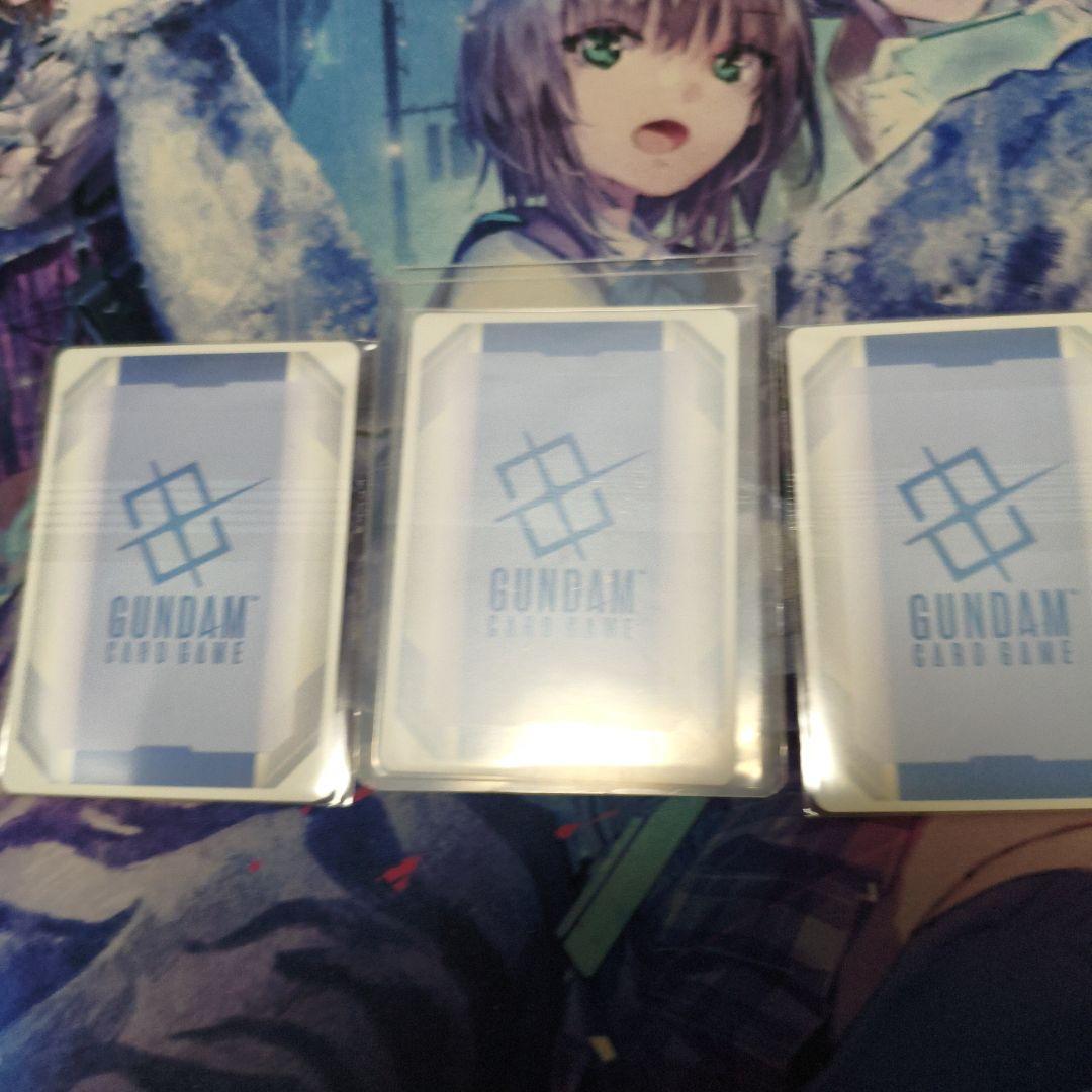 フリーダムガンダム　ニュータイプチャレンジ優勝　プロモ　パラレル　3枚セット