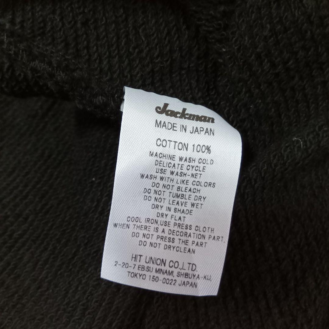 JACKMAN 別注　GG　スウェット　スナップ ジャケット　L　日本製