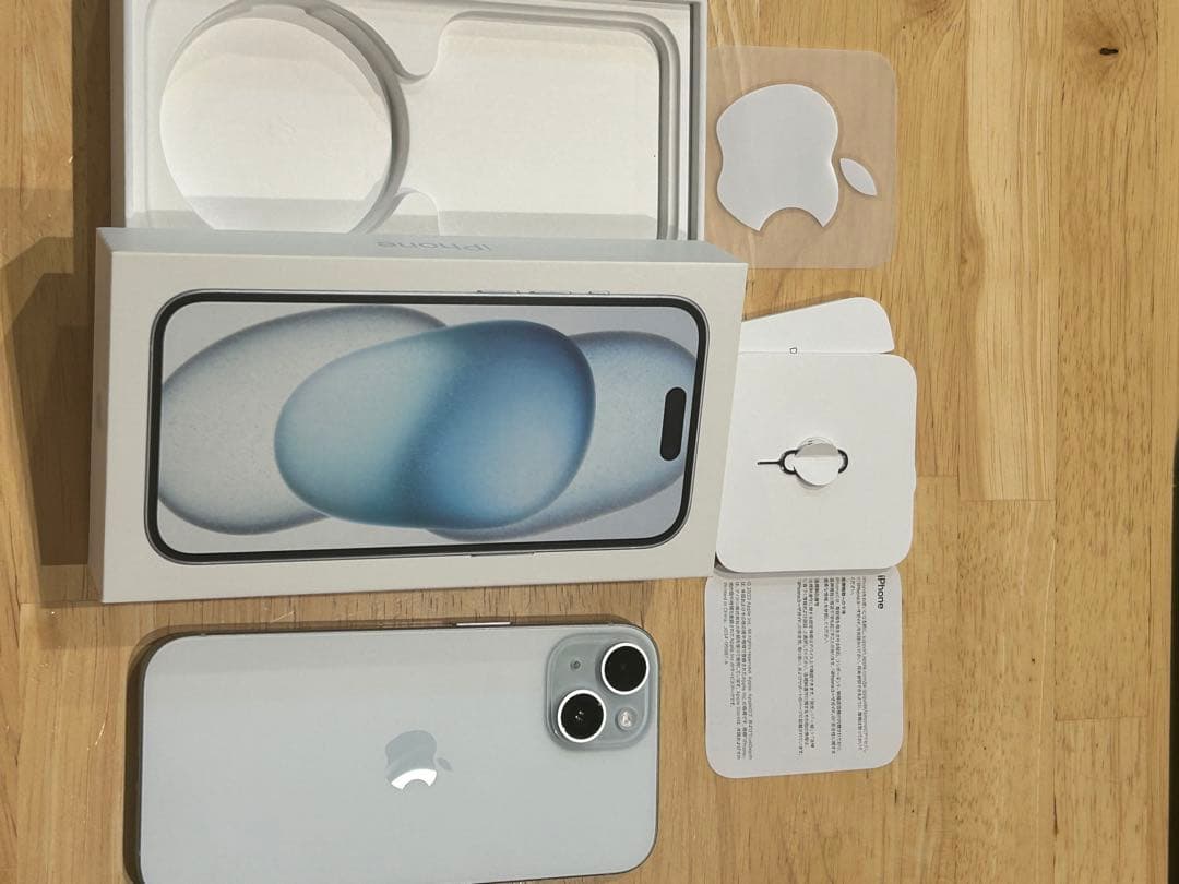値下げ中‼️iPhone15 128GB ブルー【正規品】SIMフリー(注意点あり