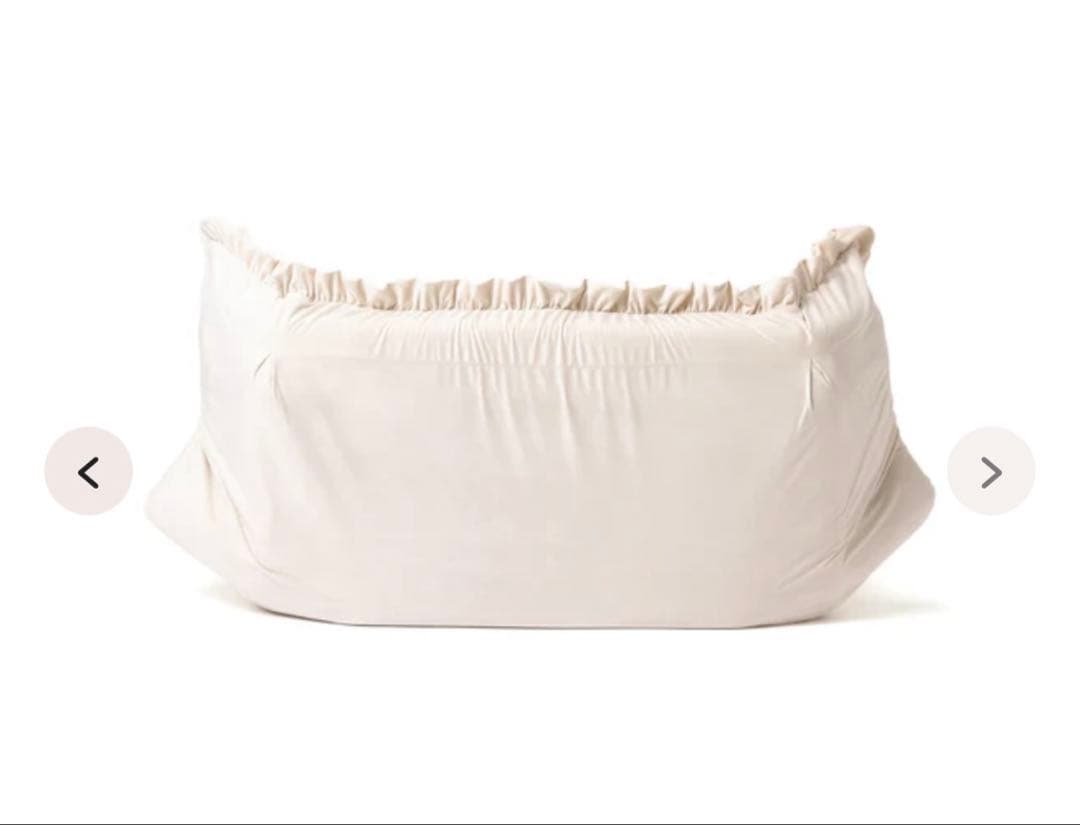 Francfranc カランフロアソファ　ホワイト　 W1120~1570