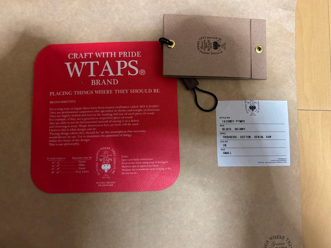 g_heartWTAPS 141GWDT-PTM03 Sサイズ