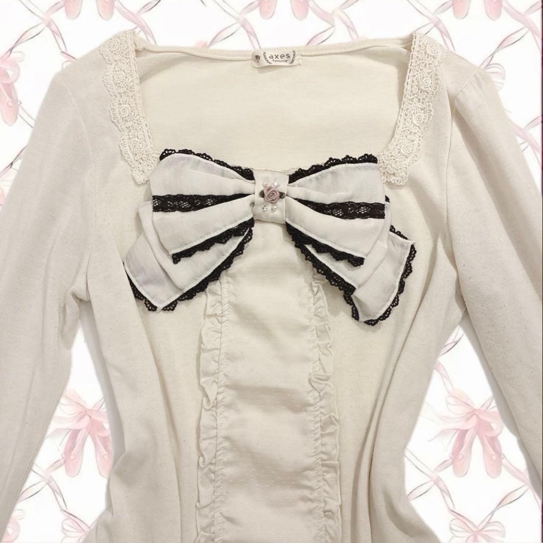 axes femme セット売り ビッグリボン 姫 グランジ 森ガール コケット