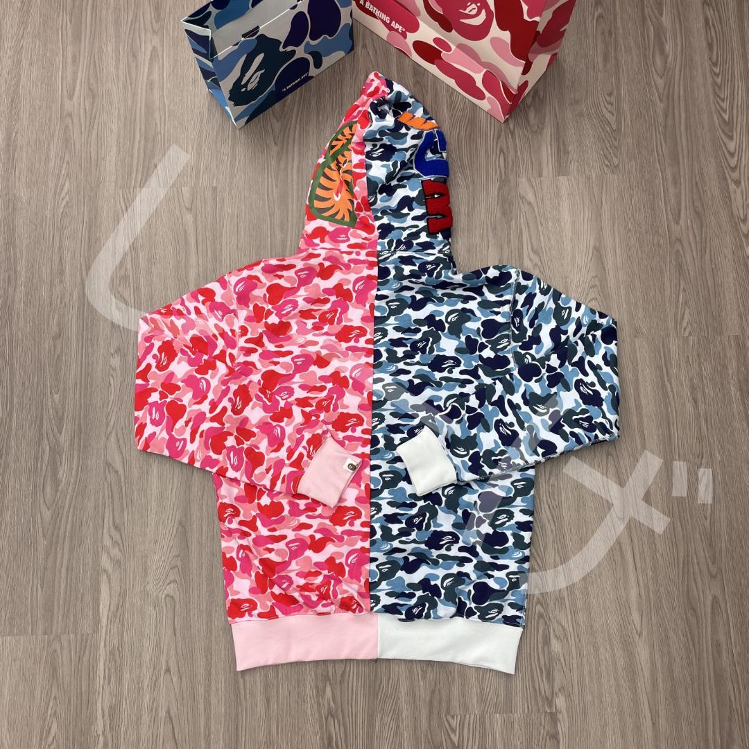 A BATHING APE 迷彩柄パーカー